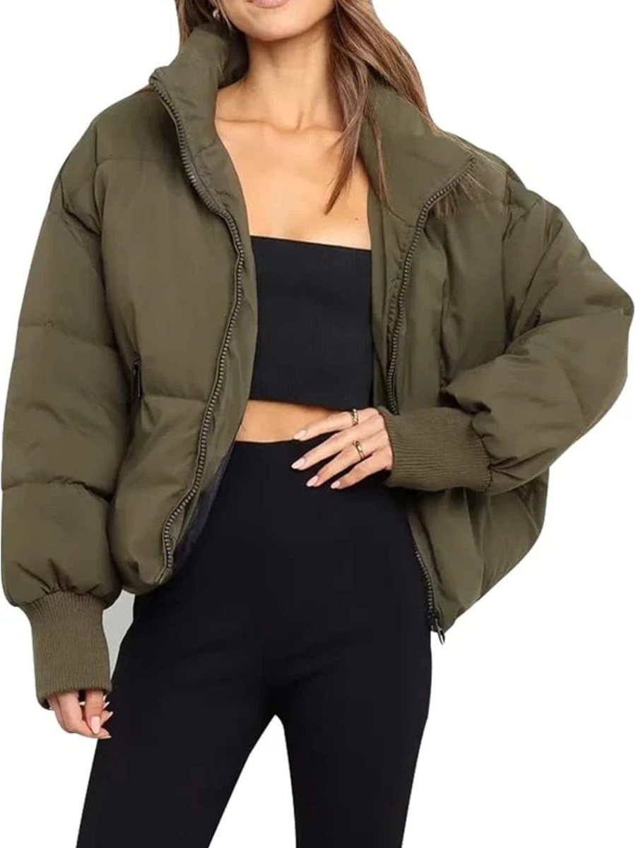 Warme Daunenjacke für Damen in modernem und funktionalem Design