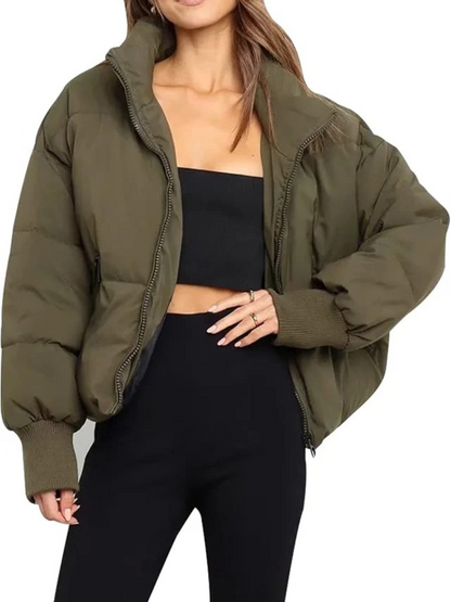 Warme Daunenjacke für Damen in modernem und funktionalem Design