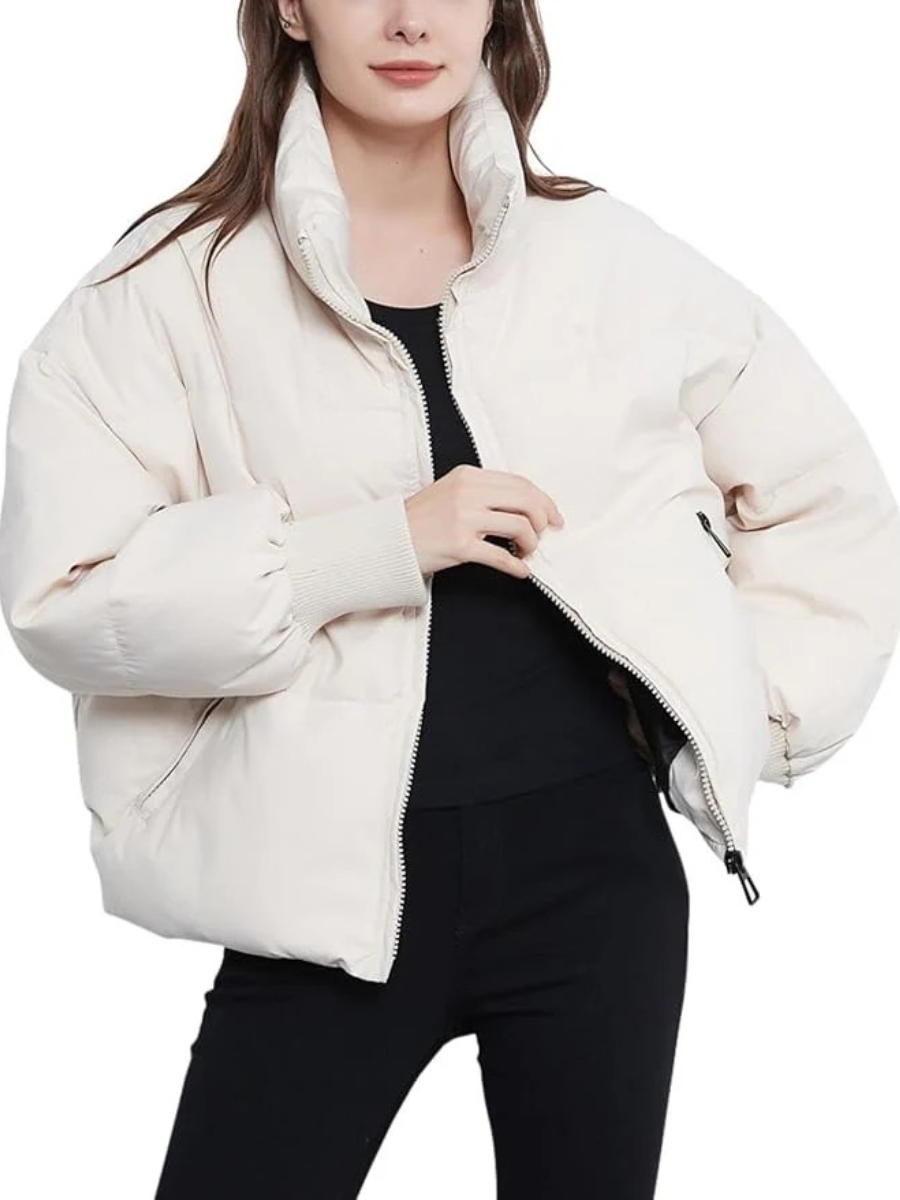 Warme Daunenjacke für Damen in modernem und funktionalem Design
