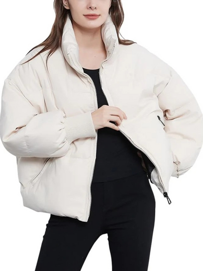 Warme Daunenjacke für Damen in modernem und funktionalem Design