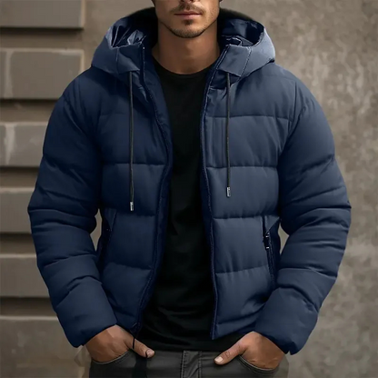 Warme Daunenjacke für Herren im modernen Design