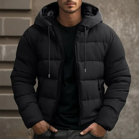 Warme Daunenjacke für Herren im modernen Design