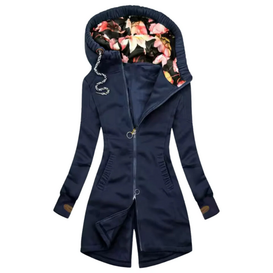 Warme Kapuzenjacke für Damen in modernem Design