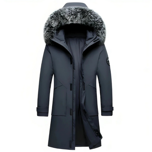 Warme Kapuzenjacke für Herren mit modernem Design und bequemer Passform