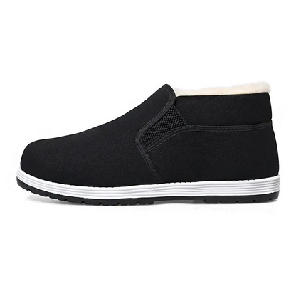 Warme Plüsch-Stiefeletten für Herren in stilvollem Design