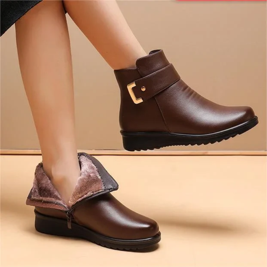 Warme Stiefeletten für Damen mit elegantem Design und bequemem Tragekomfort