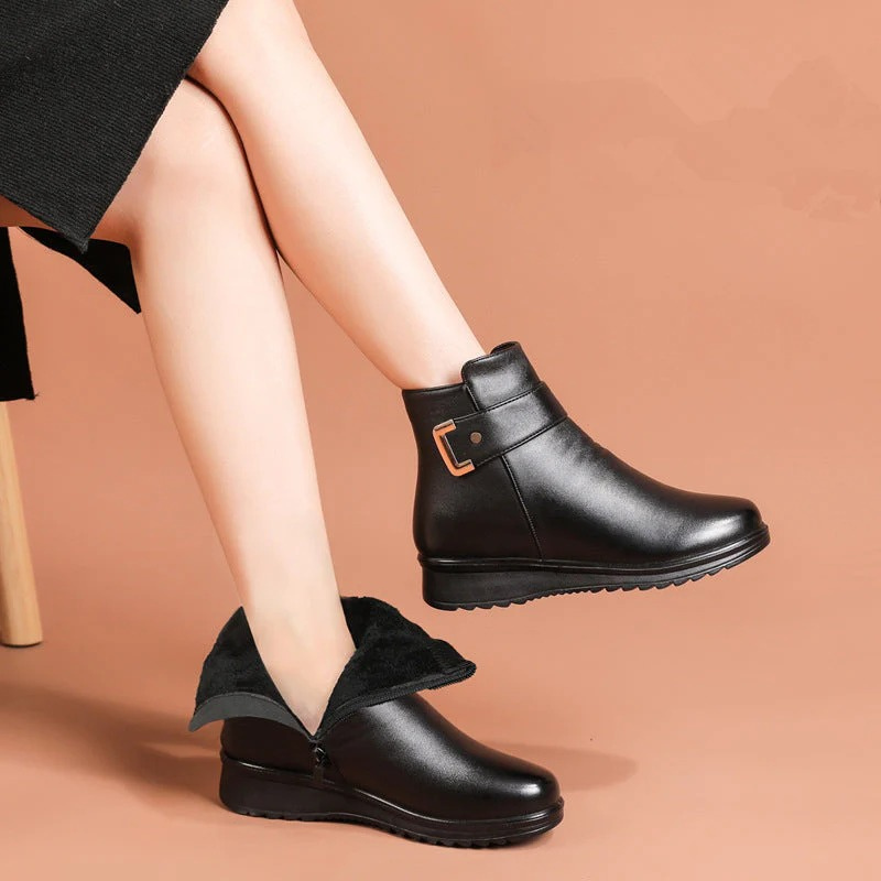 Warme Stiefeletten für Damen mit elegantem Design und bequemem Tragekomfort