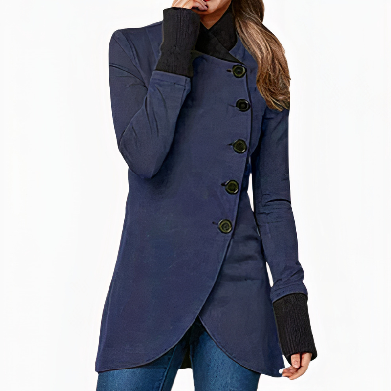 Warme Vintage-Winterjacke für Damen in elegantem Design