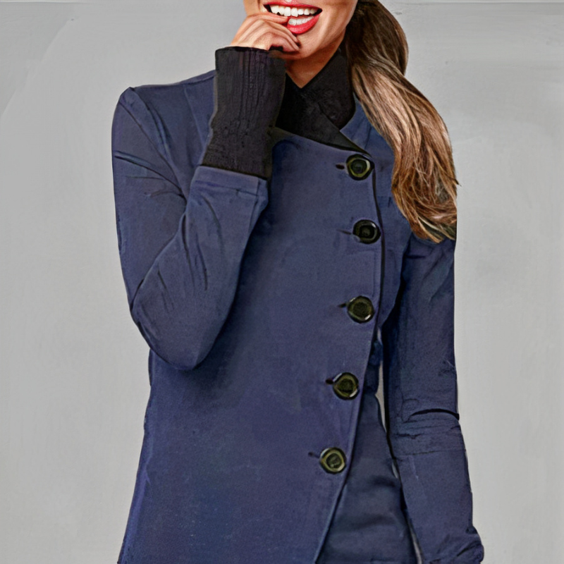Warme Vintage-Winterjacke für Damen in elegantem Design
