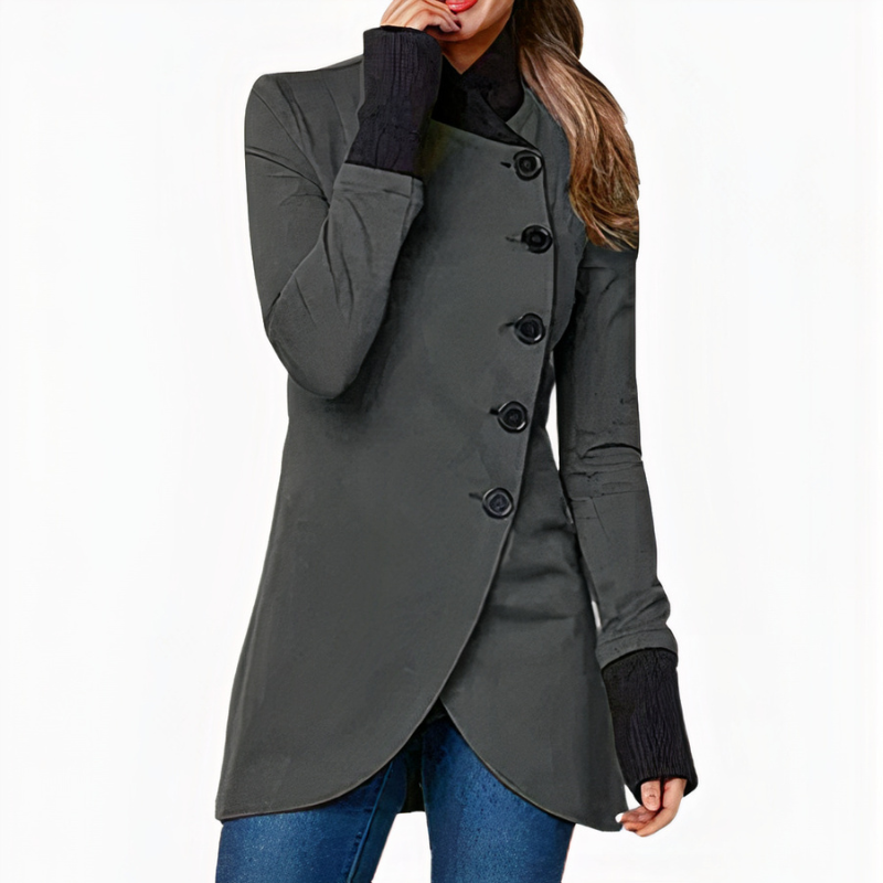 Warme Vintage-Winterjacke für Damen in elegantem Design