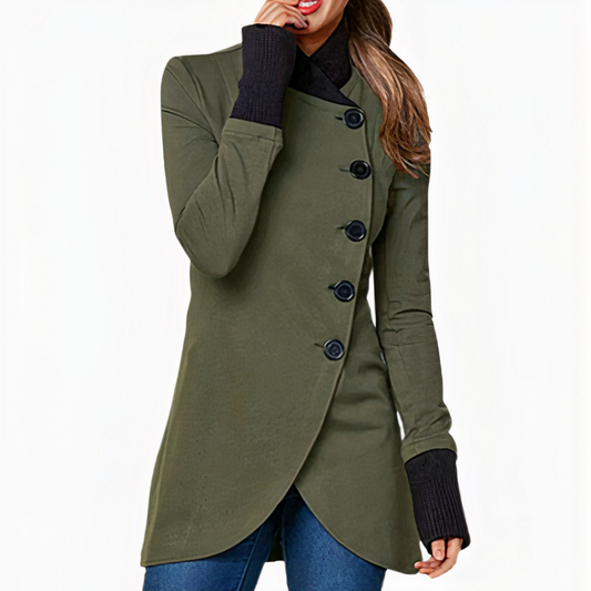 Warme Vintage-Winterjacke für Damen in elegantem Design