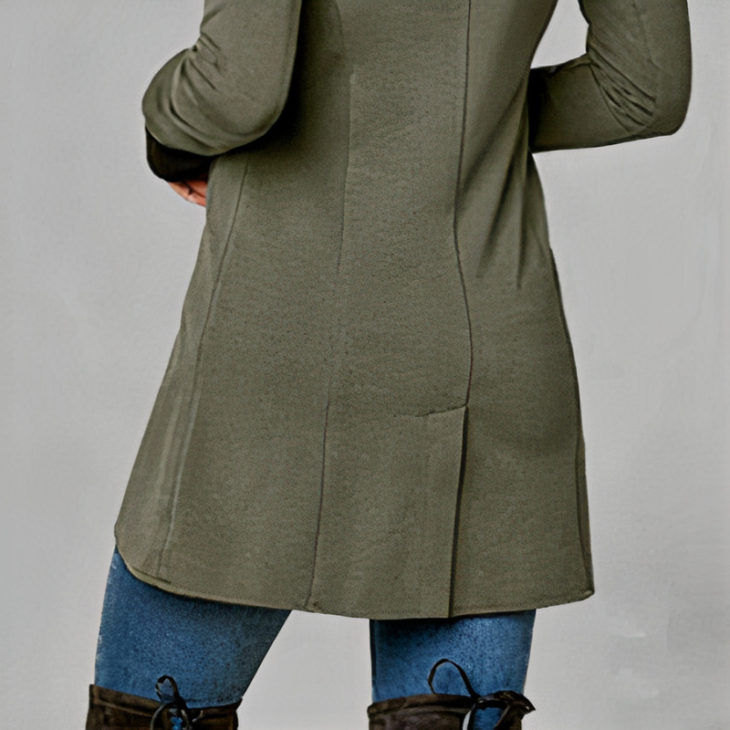 Warme Vintage-Winterjacke für Damen in elegantem Design