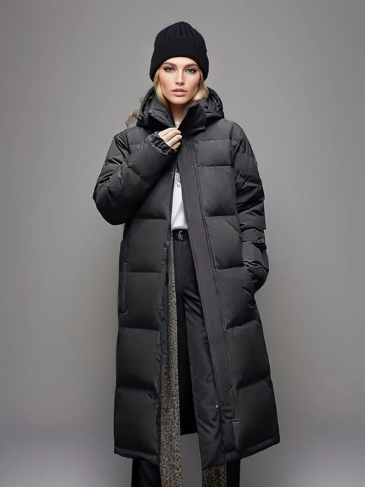 Warme Winter-Pufferjacke für Damen in modernem Design – ideal für kalte Tage