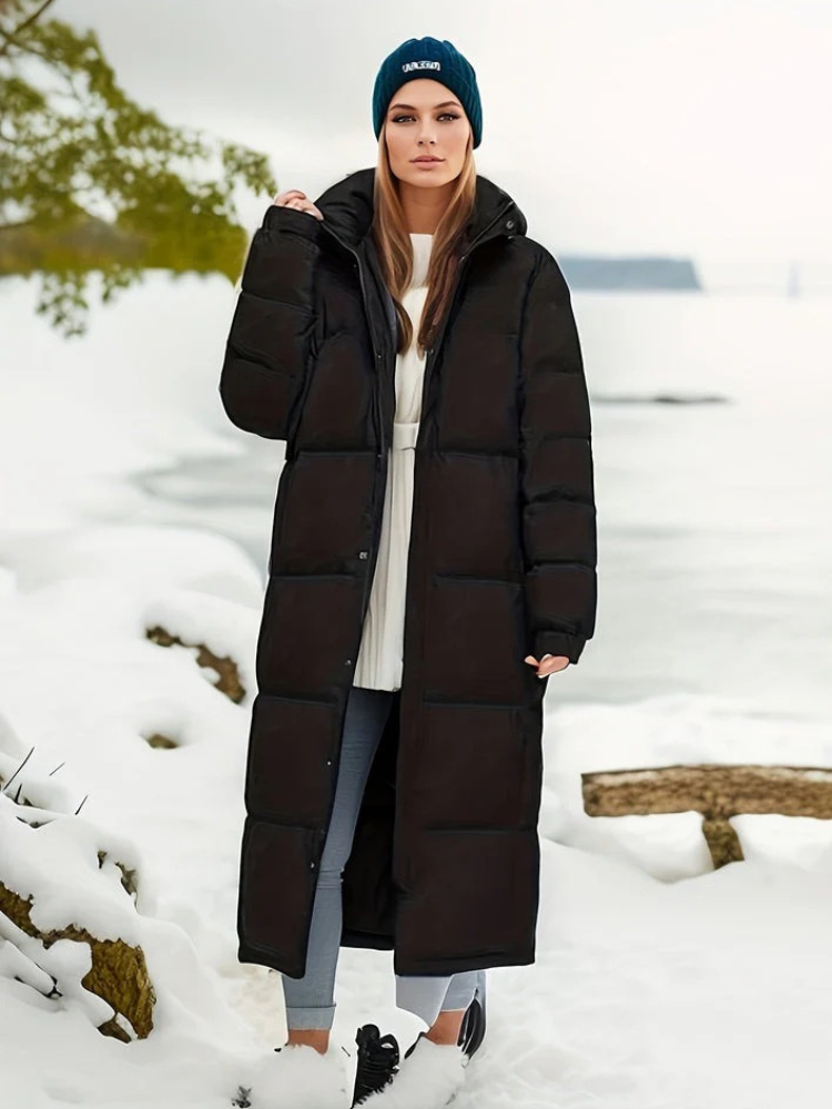Warme Winter-Pufferjacke für Damen in modernem Design – ideal für kalte Tage