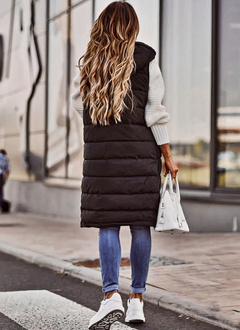 Warme Winterweste für Damen mit modernem Stil und komfortabler Passform