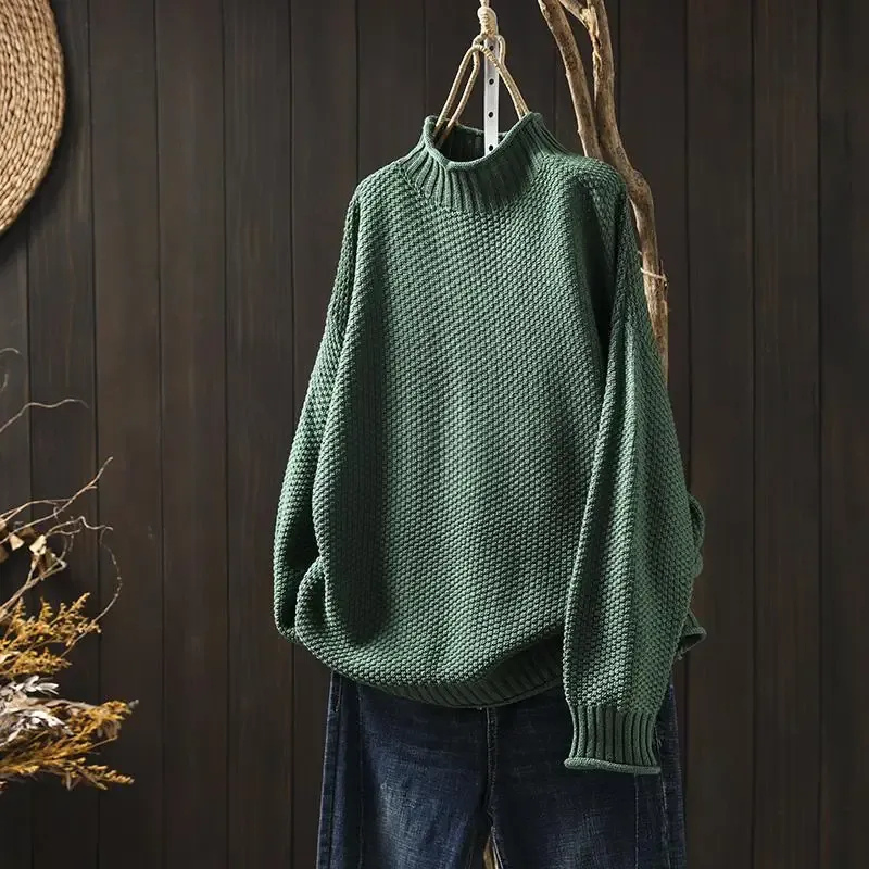Warmer Rollkragenpullover für Damen in elegantem Design