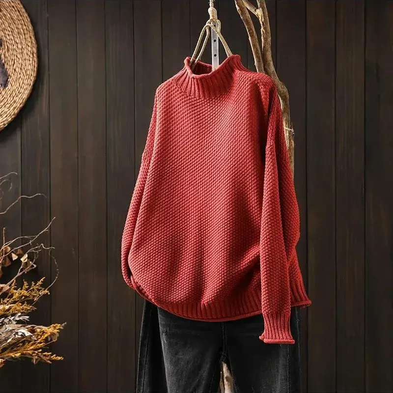 Warmer Rollkragenpullover für Damen in elegantem Design