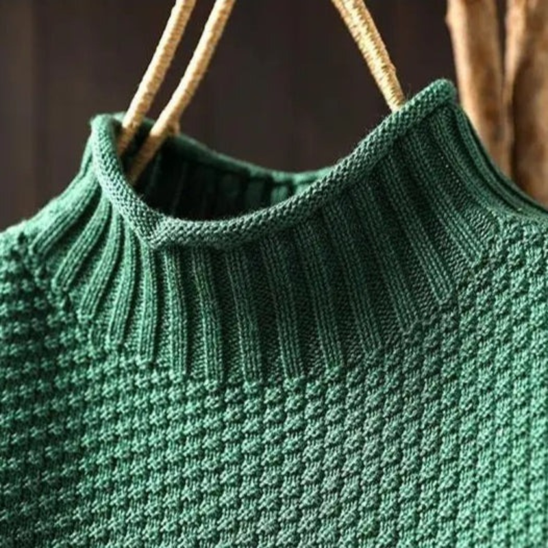 Warmer Rollkragenpullover für Damen in elegantem Design