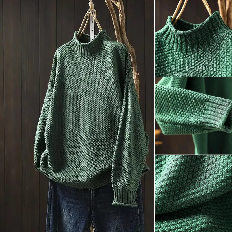 Warmer Rollkragenpullover für Damen in elegantem Design