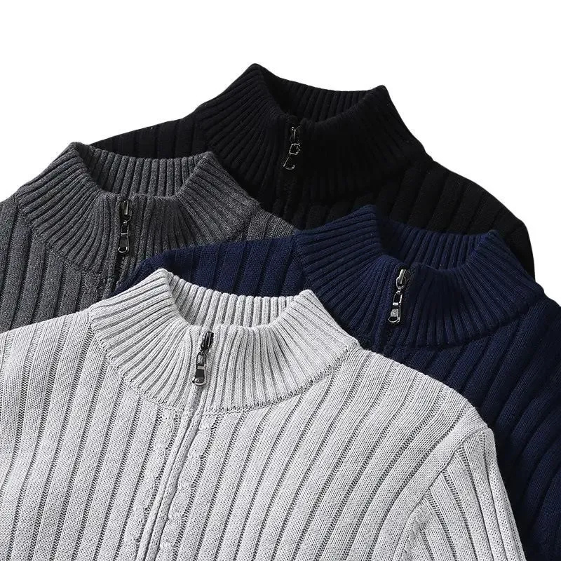 Warmer Strickcardigan für Herren in zeitlosem Design für Alltag und Freizeit.