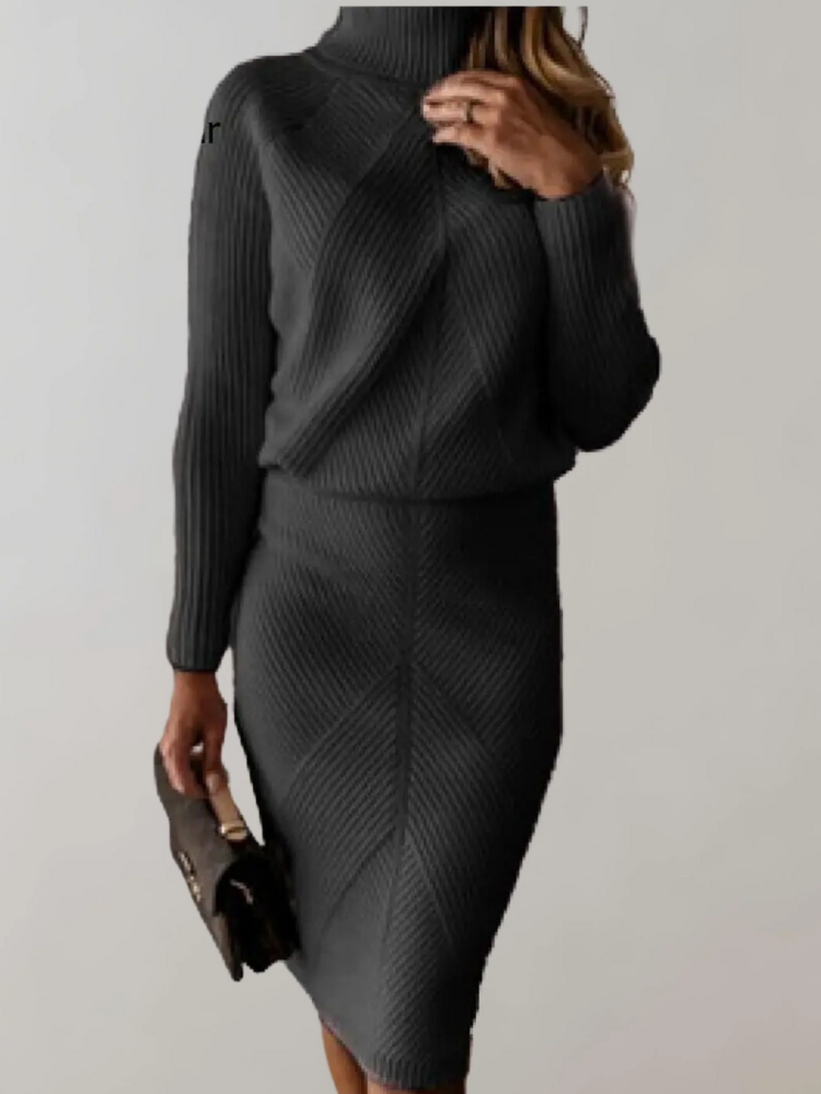 Damen warmes und kuscheliges Set, komfortabel und stilvoll für kalte Tage