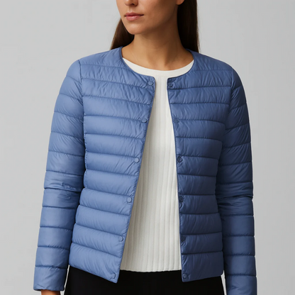 Wasserdichte Daunenjacke für Damen für zuverlässigen Schutz und stilvollen Look bei jedem Wetter