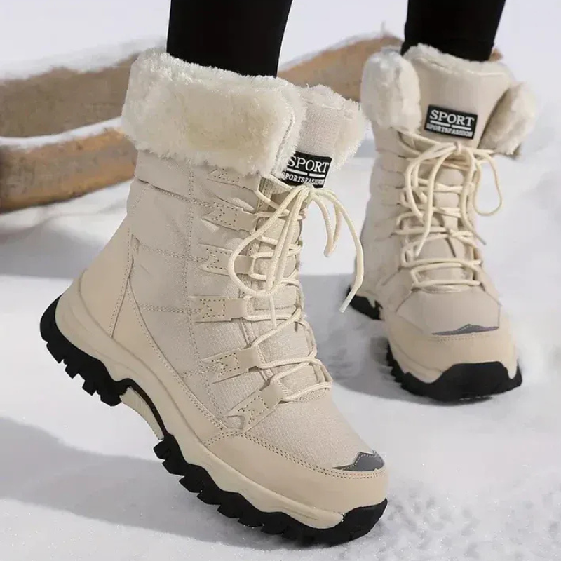 Wasserdichte warme Stiefel für Damen, komfortabel und sicher für Winter und Outdoor-Aktivitäten