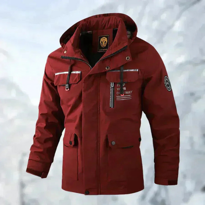 Herren wasserdichte Winterjacke für Ski und Outdoor-Aktivitäten
