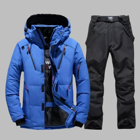 Wasserdichter Winter-Skianzug für Herren mit sportlichem Design