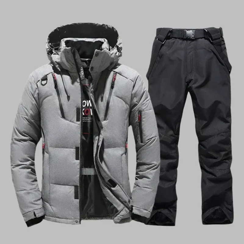 Wasserdichter Winter-Skianzug für Herren mit sportlichem Design