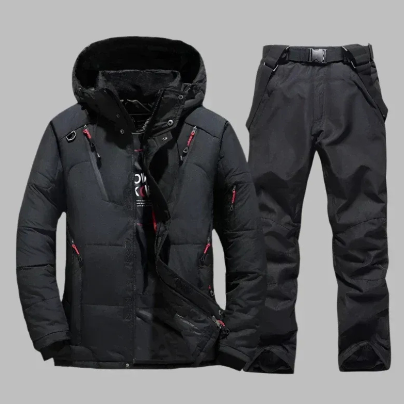 Wasserdichter Winter-Skianzug für Herren mit sportlichem Design