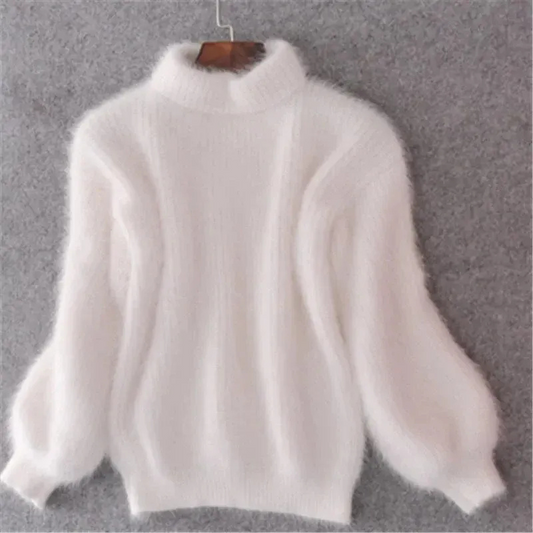 Weicher Damenpullover mit zeitlosem Design für Alltag und Freizeit