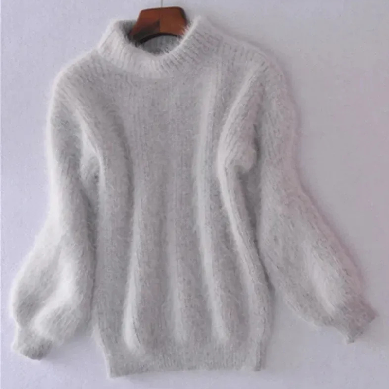 Weicher Damenpullover mit zeitlosem Design für Alltag und Freizeit