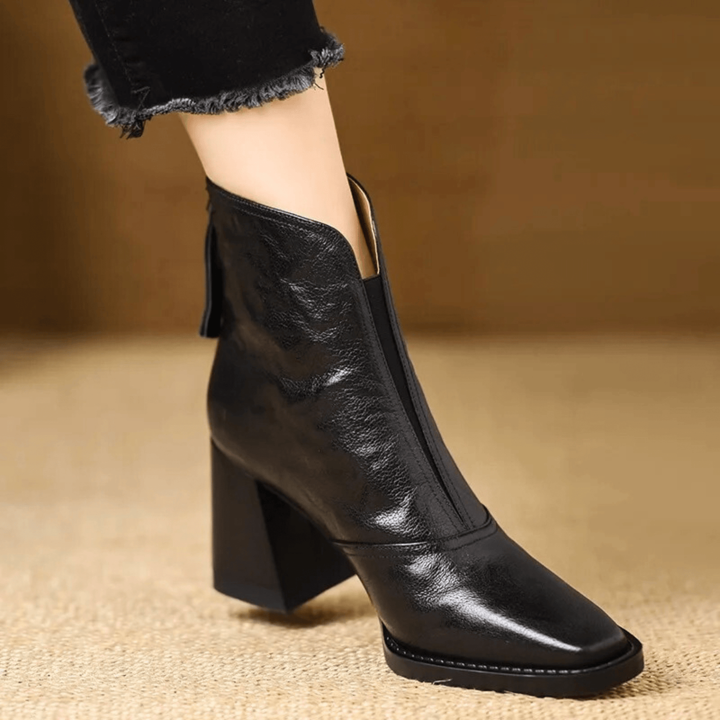 Eleganter Absatzstiefel für Damen | Ovellea