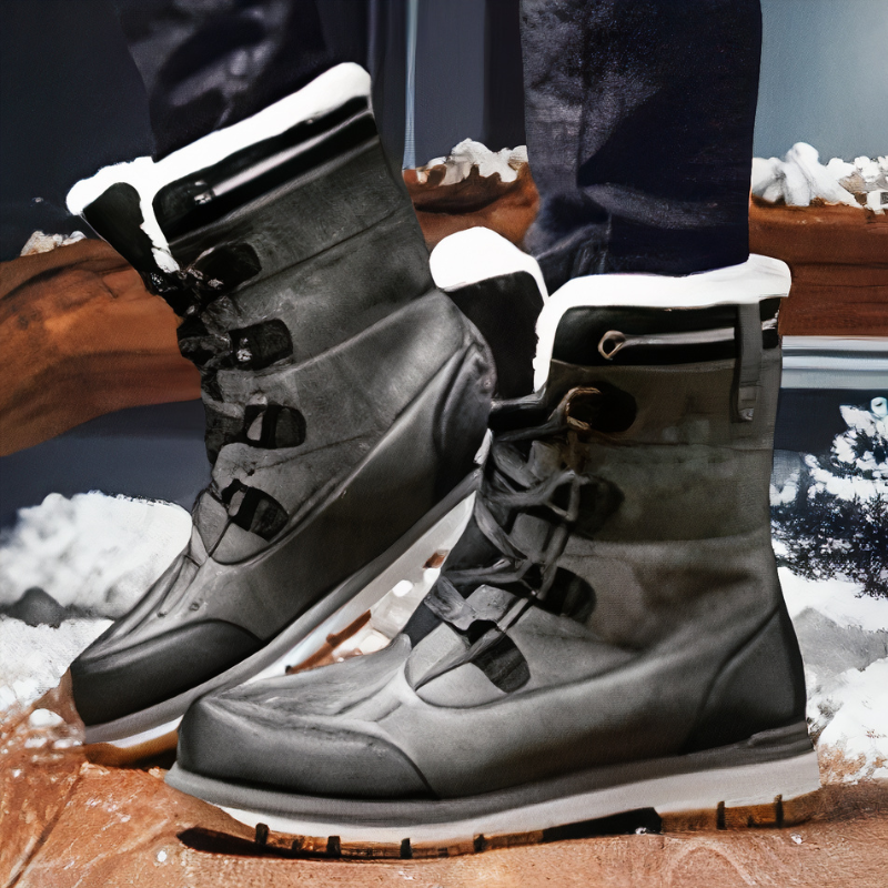 Wetterfeste warme Stiefel für Herren für Winter und Outdoor