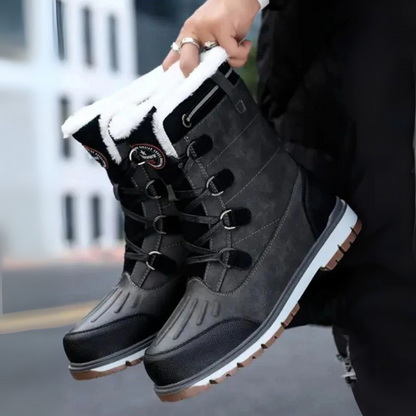 Wetterfeste warme Stiefel für Herren für Winter und Outdoor