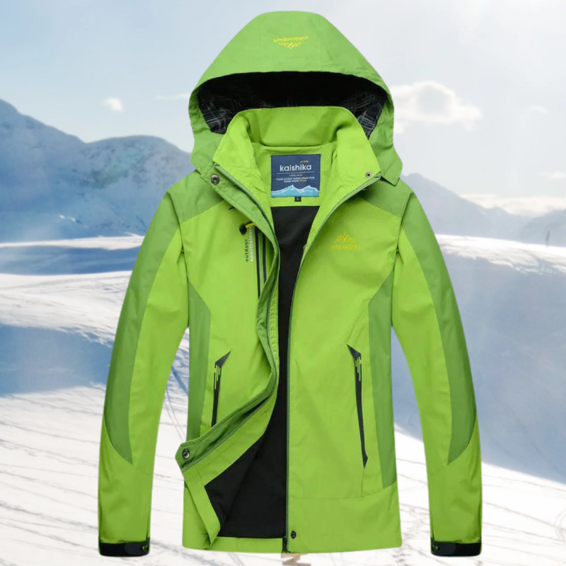 Wind- und wasserdichte Damenjacke mit funktionalem Design und zuverlässigem Wetterschutz