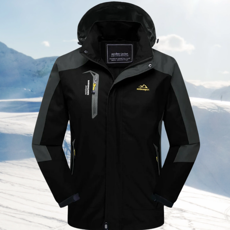 Wind- und wasserdichte Damenjacke mit funktionalem Design und zuverlässigem Wetterschutz