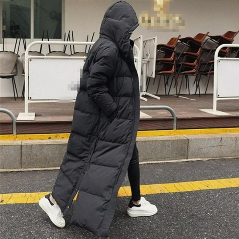 Wind- und wasserdichte Daunenjacke für Damen im modernen Design