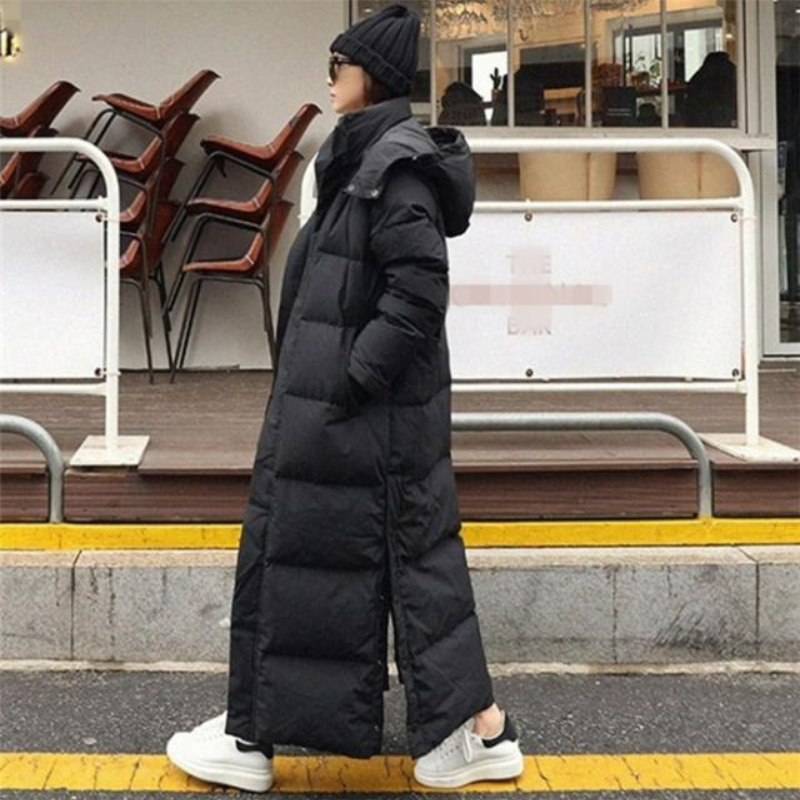 Wind- und wasserdichte Daunenjacke für Damen im modernen Design