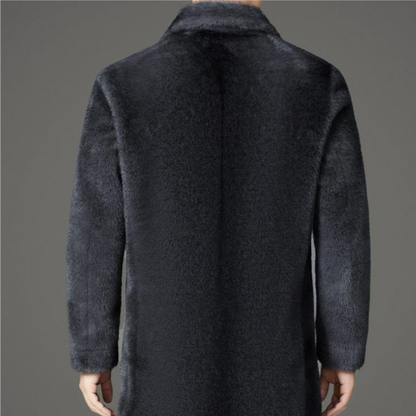 Winddichte Winterjacke für Herren mit stilvollem Design.