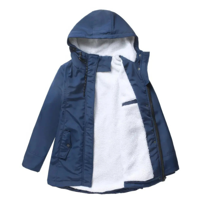 Winterjacke mit Kapuze für Damen | Warme