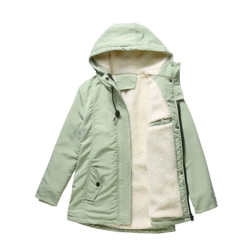 Winterjacke mit Kapuze für Damen | Warme