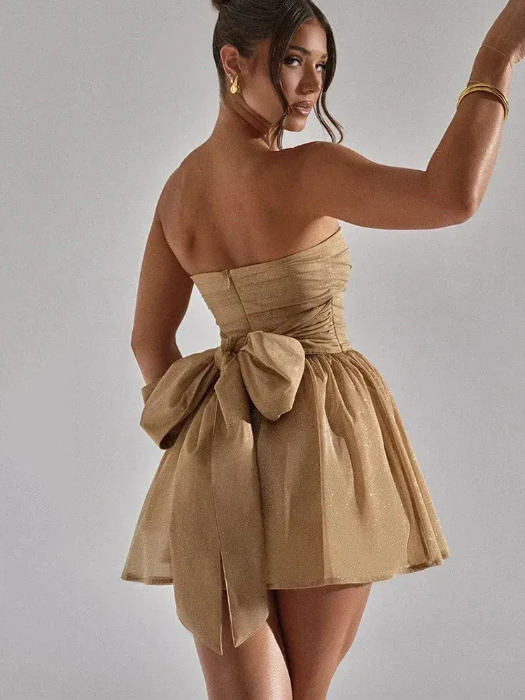Wunderschönes Glitzer-Cocktailkleid für Damen – funkelndes Kleid für besondere Anlässe